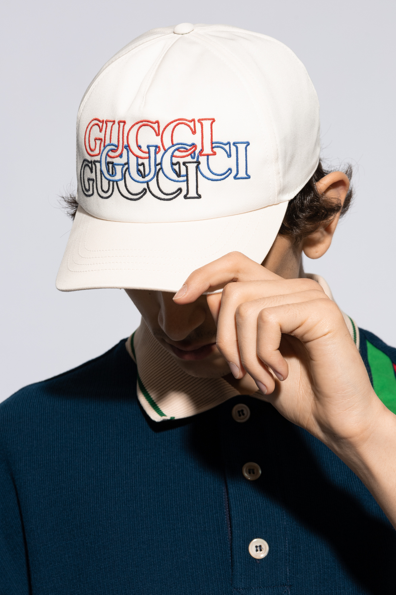 White Baseball Cap Gucci Vitkac Canada